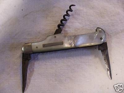 Ulster Pocket Knife  w/ Mother of Pearl Handles  