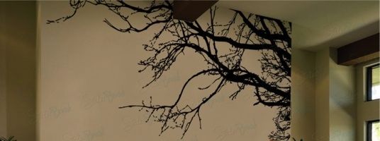 Wall Decal Sticker Tree Top Branches 100 X 44 ~A GOOD CHOICE FOR YOU 
