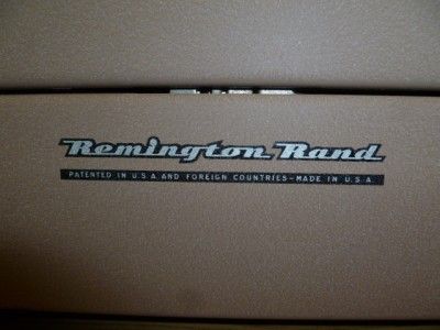 Vintage Portable Remington Quiet Riter  