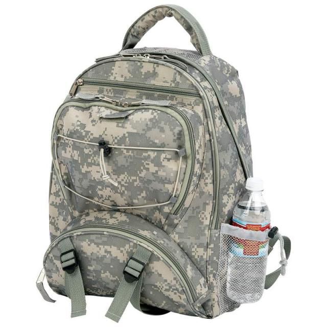   Camo Water Repellent Backpack Army Military Camping Hunting Day Pack