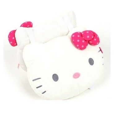 Hello Kitty Car Headrest Face Cushion  Dots  