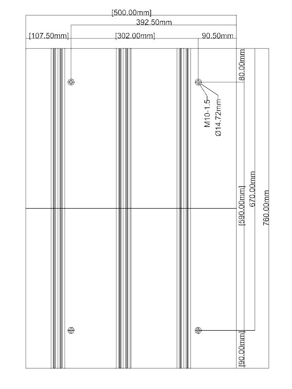 Rank Taylor Hobson Faux Granite Surface Plate T Slots  