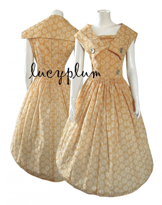 New Vintage elegant Rockabilly removable pinup dress  