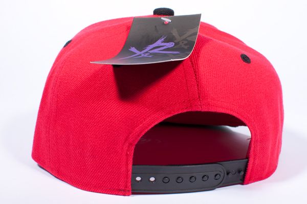   YOUNG & RECKLESS Y&R RED BLACK BIG BLOCK LOGO SNAPBACK BALL HAT  
