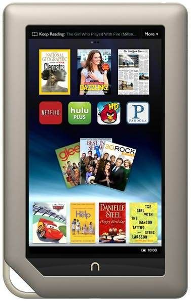 Brand *NEW*  NOOK Tablet 16GB Wi Fi Silver 7 Android 