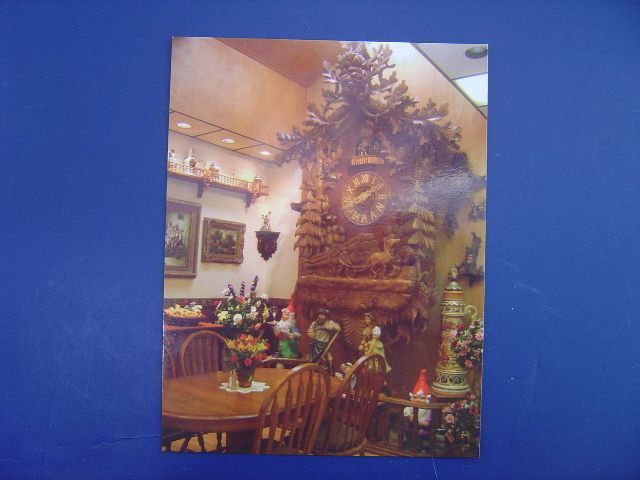   Gnomes Post Card Bavarian Bakery Fort Worth Texas Largest Wall Mtd