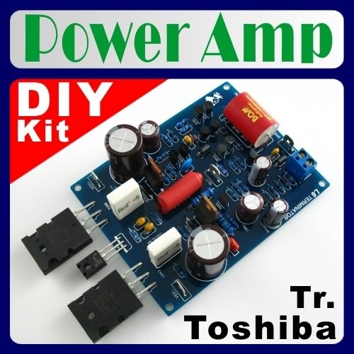 DIY L6 Audio Power Amplifier Board Kit x 2pcs 120W+120W Best For Amp 